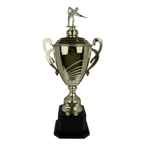 Trofeo de Copa de Metal con Figura Serie M2